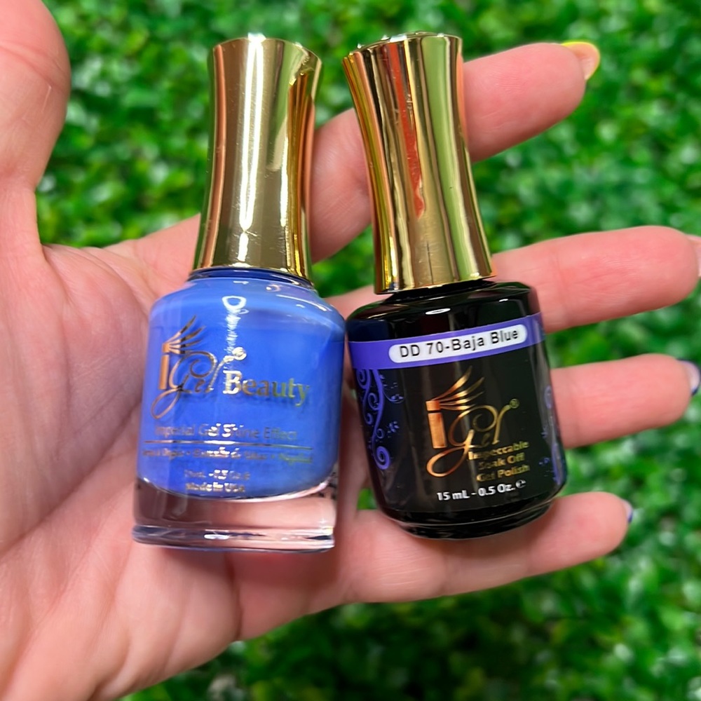 iGel Gel Duo - DD-70 Baja Blue| New